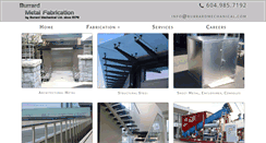 Desktop Screenshot of burrardmechanical.com